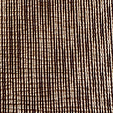 Metallic Pleated Polyester Fabric Black Gold 60"