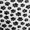 Poly Cotton Puppy Paw Print Fabric
