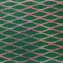 Nylon Spandex Diamond Shape Double Foggy Foil Fabric