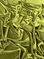 Stretch Velvet Olive