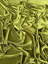 Stretch Velvet Olive