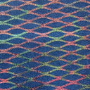 Nylon Spandex Diamond Shape Double Foggy Foil Fabric