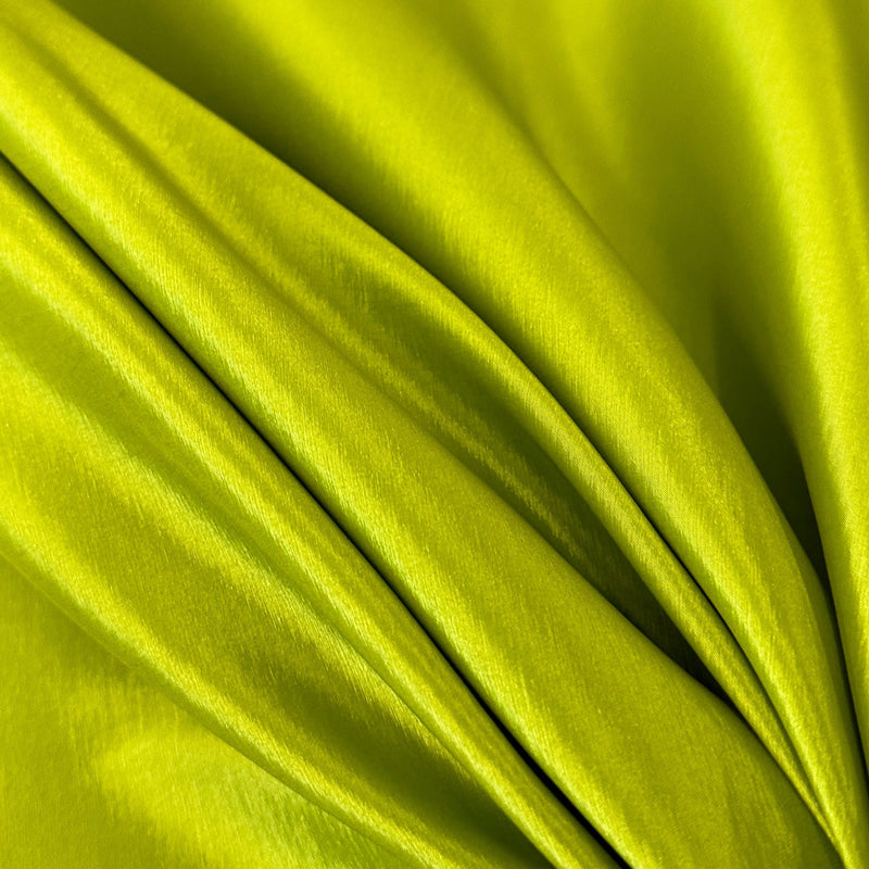 Stretch Taffeta Lime Green