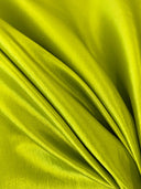 Stretch Taffeta Lime Green
