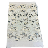 Stretch Sequins Floral Fabric Multicolor