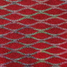 Nylon Spandex Diamond Shape Double Foggy Foil Fabric