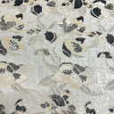 Stretch Sequins Floral Fabric Multicolor