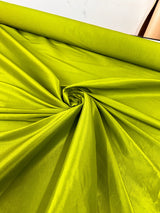 Stretch Taffeta Lime Green