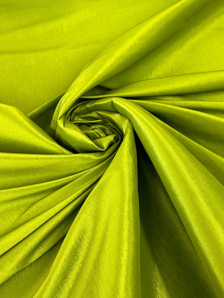 Stretch Taffeta Lime Green