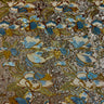 Stretch Sequins Floral Fabric Multicolor
