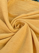 Gold Crinkle Cotton Gauze