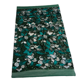 Stretch Sequins Floral Fabric Multicolor