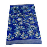 Stretch Sequins Floral Fabric Multicolor