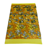 Stretch Sequins Floral Fabric Multicolor