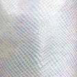 Venom Iridescent Snakeskin Stretch Velvet Spandex Fabric - 90 Percent Polyester 10 Percent Spandex, 4-Way Stretch, 60" Width (1 Yard)