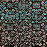 Bandana Paisley Print Nylon Spandex Fabric - Paisley Print, 60" Width (1 Yard)
