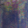 Venom Iridescent Snakeskin Stretch Velvet Spandex Fabric - 90 Percent Polyester 10 Percent Spandex, 4-Way Stretch, 60" Width (1 Yard)