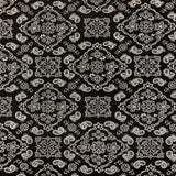 Bandana Paisley Print Nylon Spandex Fabric - Paisley Print, 60" Width (1 Yard)