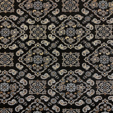 Bandana Paisley Print Nylon Spandex Fabric - Paisley Print, 60" Width (1 Yard)