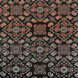 Bandana Paisley Print Nylon Spandex Fabric - Paisley Print, 60" Width (1 Yard)