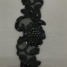 Beaded Corded Lace Trim Organza