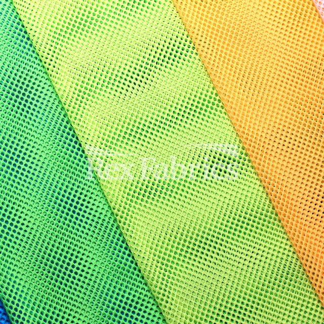 Tempest Mesh Nylon Spandex Fabric - 10 Colors, Solid, 58/60" Width (1 Yard)