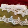 Beaded Lace Trimming on Polyester Organza