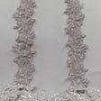 Beaded Lace Trimming on Organza