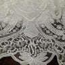 Beaded Lace Fabric 100% Polyester Net Mesh 51"