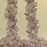 Beaded Corded Lace Trimming