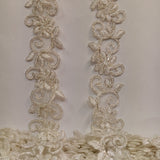 Beaded Corded Lace Trimming