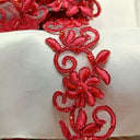 Beaded Corded Lace Trimming