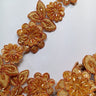 3D Floral Beaded Lace Trim