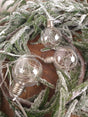 LED String Lights with Clear Balls - 3" Orbs