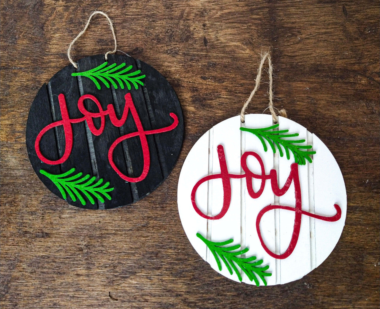 5 Inch Joy Christmas Ornament Decorative Hanging Ornament