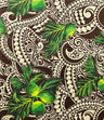 Longan Poly Cotton Fabric - Traditional Tattoo Background, 45" Width (1 Yard)