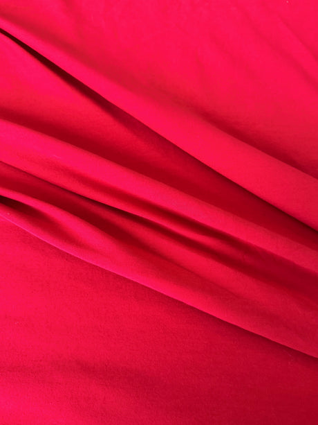 Stretch Cotton Jersey Knit Red