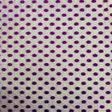 Mesh Fabric Flocked Polka Dot 58" Wide