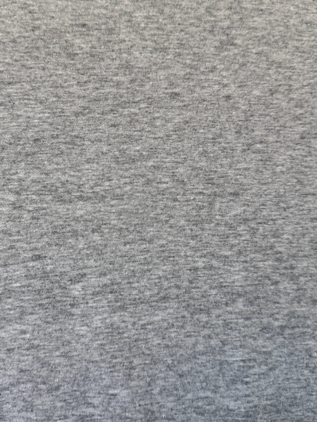Heather Gray Cotton Jersey Knit