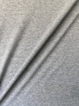 Heather Gray Cotton Jersey Knit