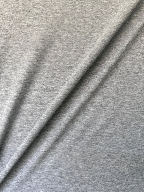 Heather Gray Cotton Jersey Knit