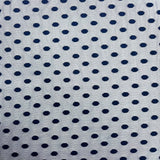Mesh Fabric Flocked Polka Dot 58" Wide