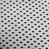 Mesh Fabric Flocked Polka Dot 58" Wide