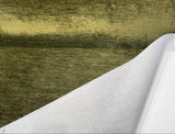 Luxor Spinach Green Soft Chenille Fabric - Solid Textured Chenille, 56" Width (1 Yard)