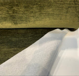 Luxor Spinach Green Soft Chenille Fabric - Solid Textured Chenille, 56" Width (1 Yard)