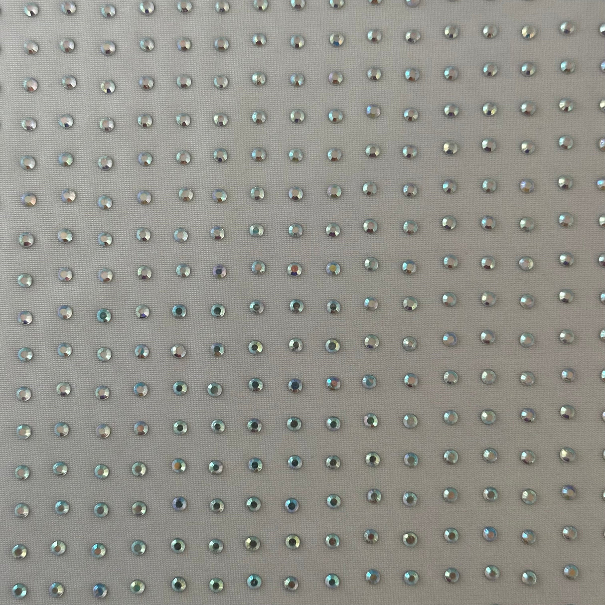 Rhinestone 4-Way Stretch Polyester Spandex Fabric