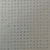 Rhinestone 4-Way Stretch Polyester Spandex Fabric