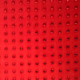 Rhinestone 4-Way Stretch Polyester Spandex Fabric