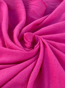 Fuchsia Crinkle Cotton Gauze