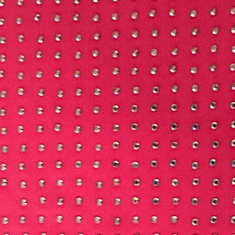 Rhinestone 4-Way Stretch Polyester Spandex Fabric